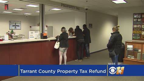 tarrant county property tax refund.